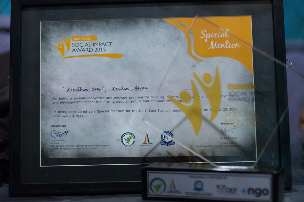 Xondhan---North-East-Social-Impact-Award-2015